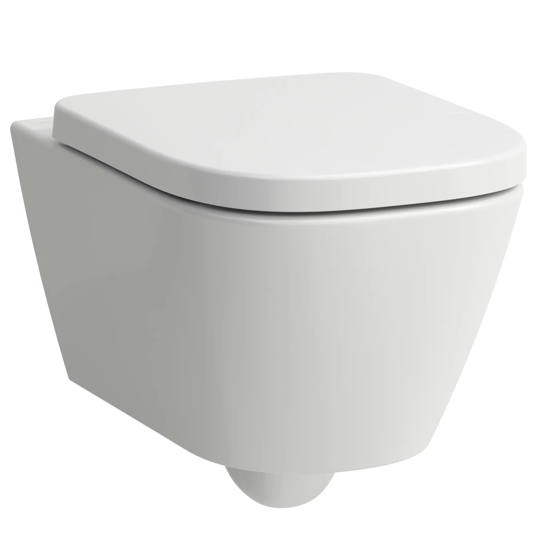 Laufen Wand-Tiefspül-WC mit Silent Flush „Meda“ 360 × 355 × 540 mm in Weiß, ohne Spülrand