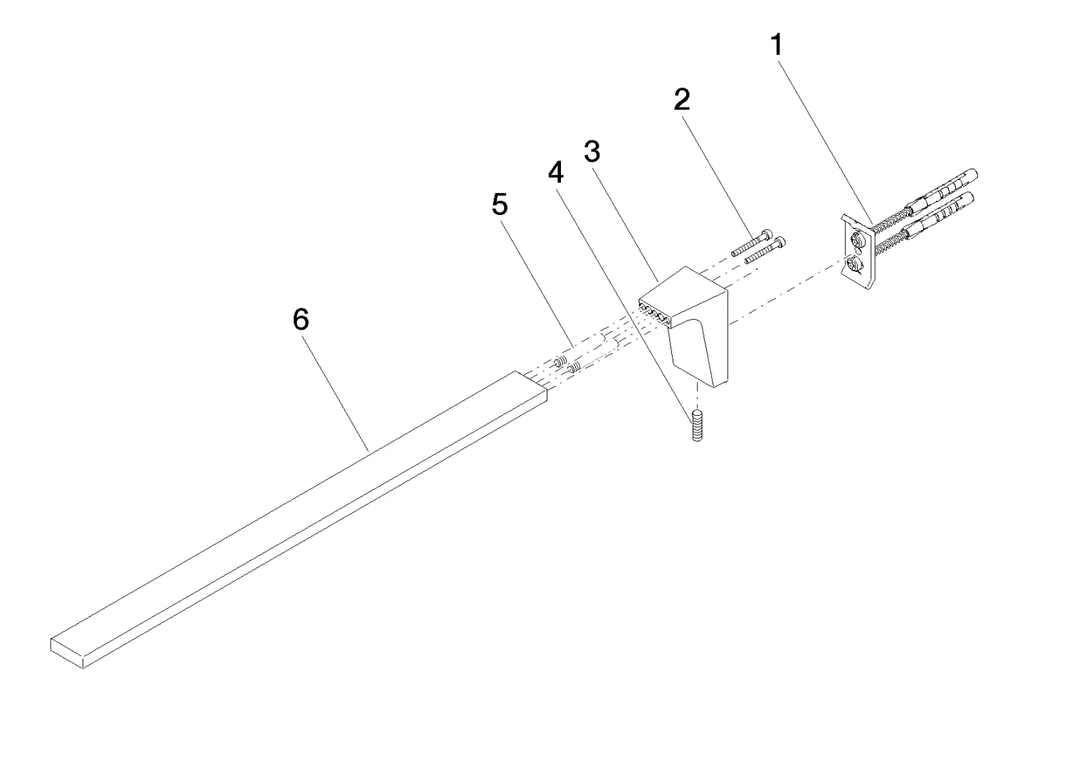 Handtuchhalter 1-teilig starr CL.1 Chrom 83211705 Handtuchhalter 1-teilig starr CL.1 Chrom 83211705