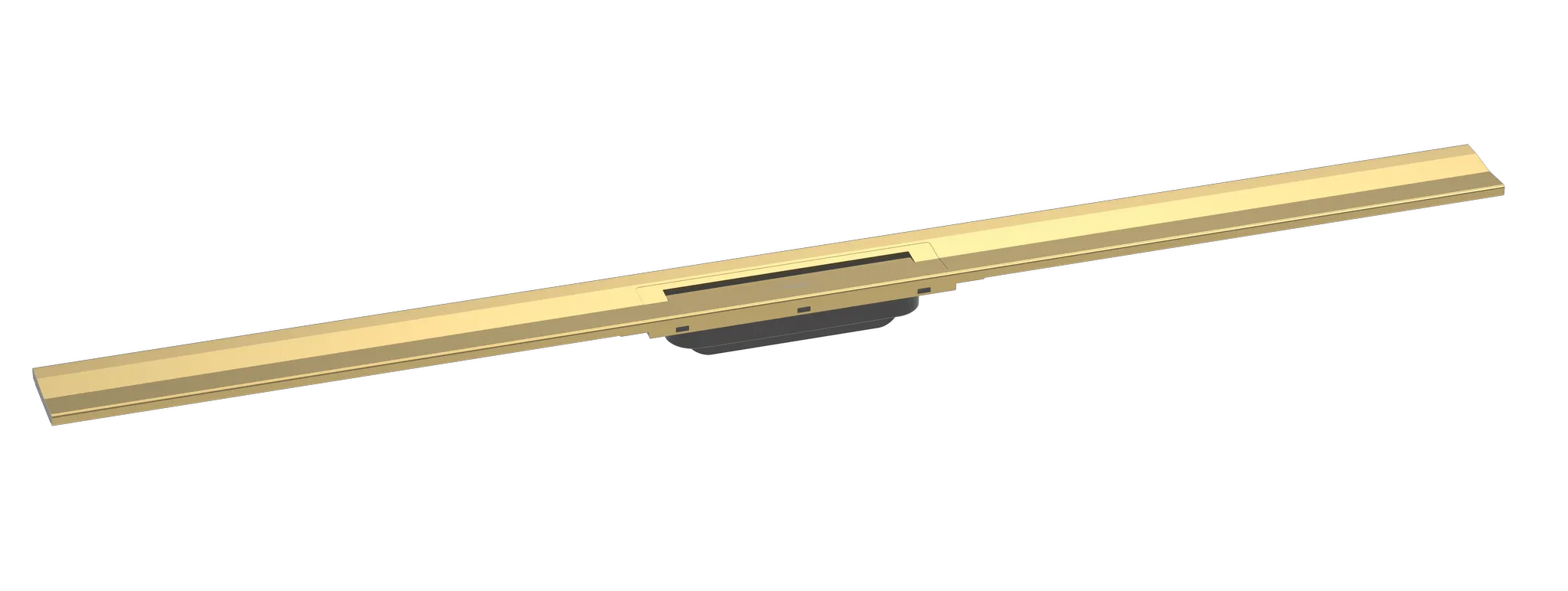 Hansgrohe RainDrain Flex Fertigset Duschrinne 1200 mm, Polished Gold Optic Hansgrohe RainDrain Flex Fertigset Duschrinne 1200 mm, Polished Gold Optic