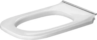Duravit WC-Sitzring „D-Code“ Vital 36,8 × 49,6 × 4,2 cm in, Scharniere Edelstahl Duravit WC-Sitzring „D-Code“ Vital 36,8 × 49,6 × 4,2 cm in, Scharniere Edelstahl