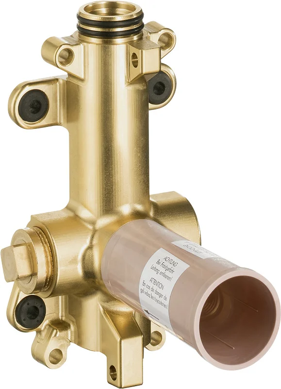 Hansgrohe AXOR ShowerSolutions Absperrventil Unterputz DN15, Anschluss links/rechts, Durchfluss 55 l/min, schallentkoppelt