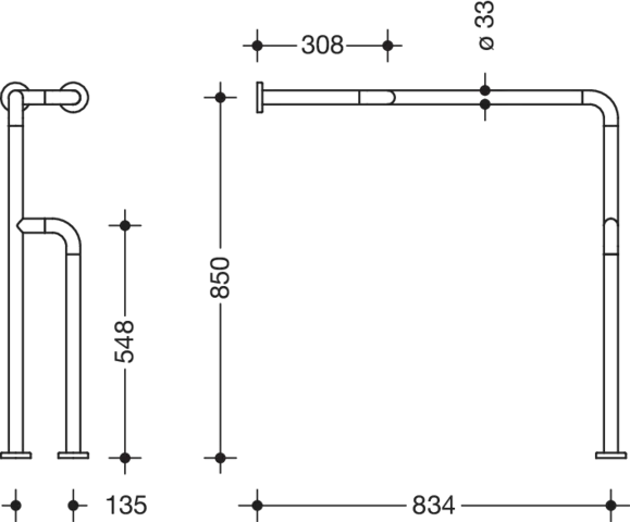 HEWI Haltegriff „Serie 801“ HEWI Haltegriff „Serie 801“