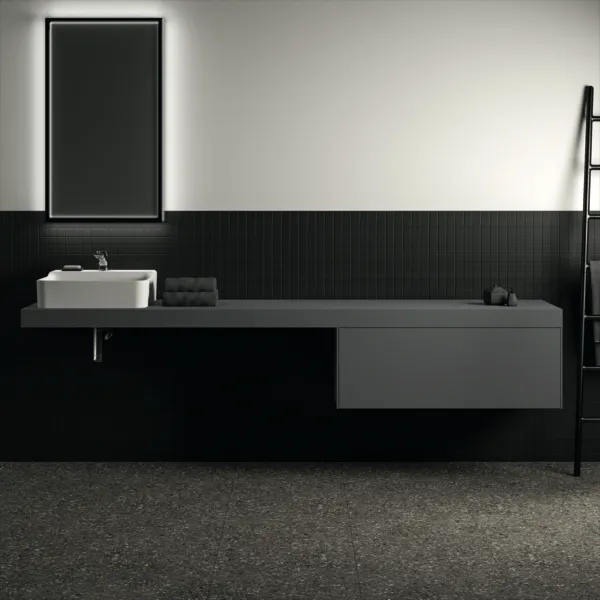 Ideal Standard Waschtischunterschrank Conca, 1 Auszug, anthrazit Ideal Standard Waschtischunterschrank Conca, 1 Auszug, anthrazit