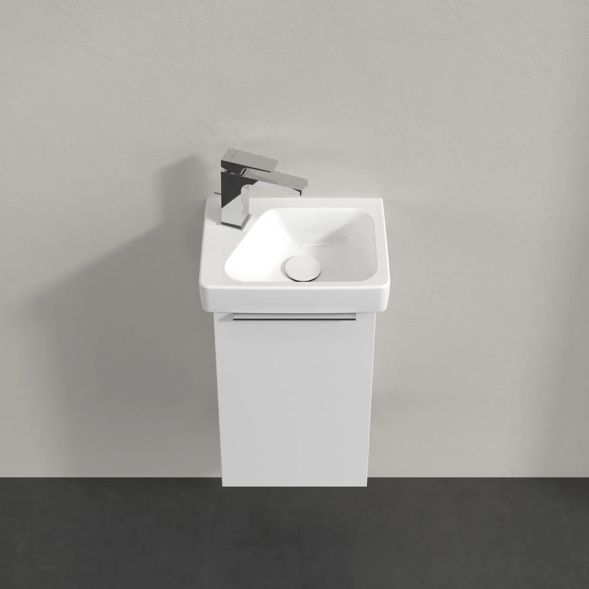 Villeroy & Boch Waschtischunterschrank „Architectura“ 310 × 520 mm White, Anschlag links