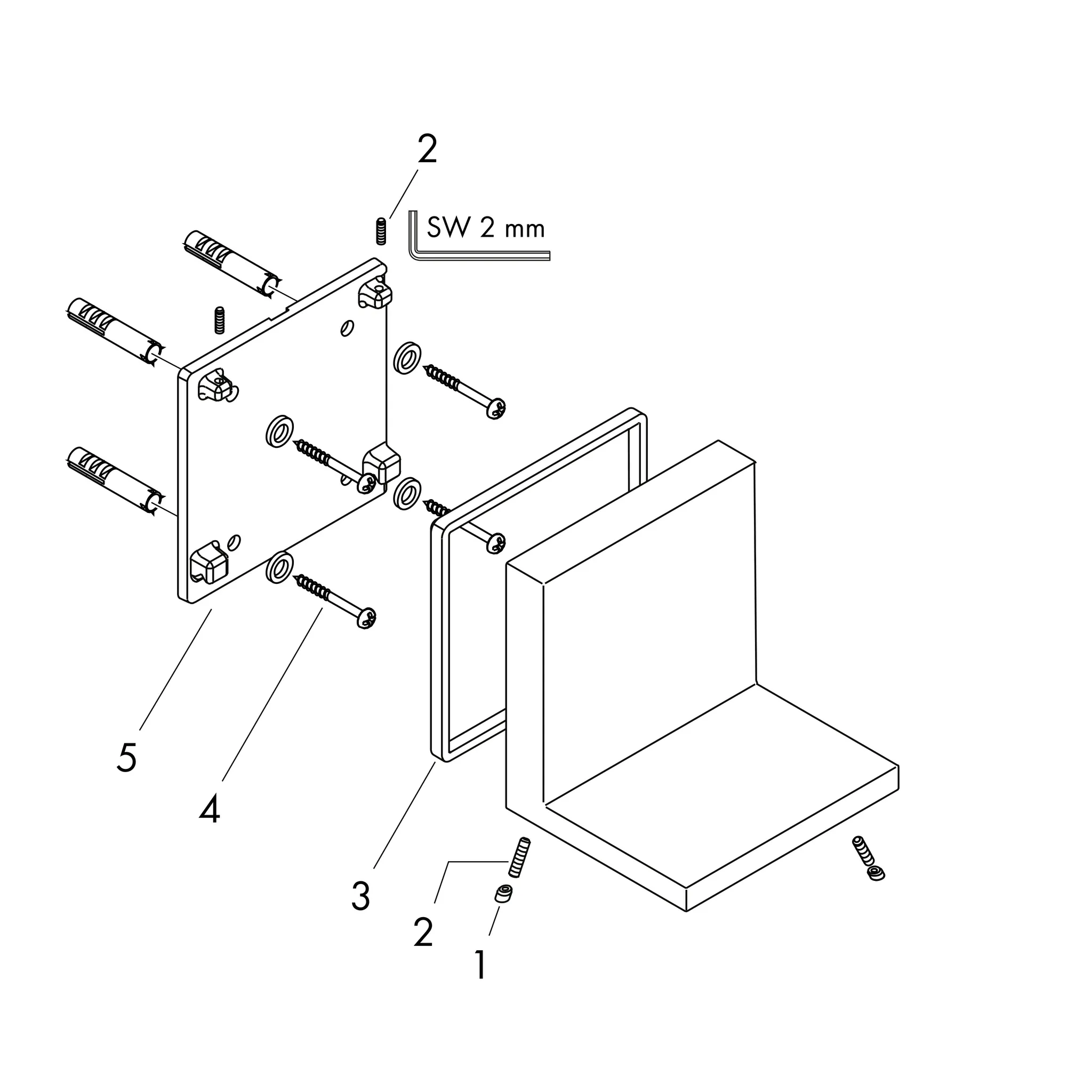 Hansgrohe AXOR Starck Shower Col Armatur, Ablage 240⁄120, Brushed Bronze Hansgrohe AXOR Starck Shower Col Armatur, Ablage 240⁄120, Brushed Bronze