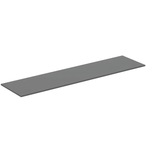 Waschtischplatte i.life B ohne Ausschnitt 2004x506x18mm Weiß matt