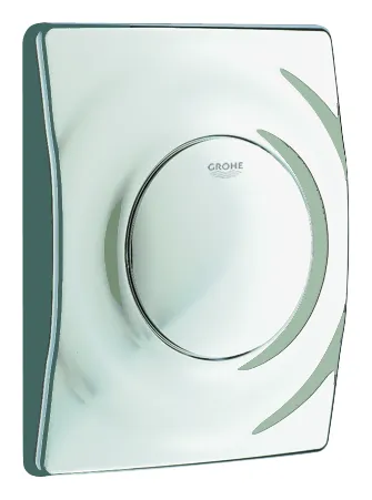 Urinal-Betätigung Surf 37018, 116 x 144 mm, mit Druckknopfbetätigung, chrom Urinal-Betätigung Surf 37018, 116 x 144 mm, mit Druckknopfbetätigung, chrom