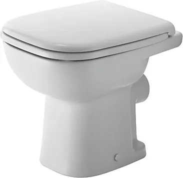 Stand-Tiefspül-WC „D-Code“ 35 × 38,5 × 48 cm in, mit Spülrand