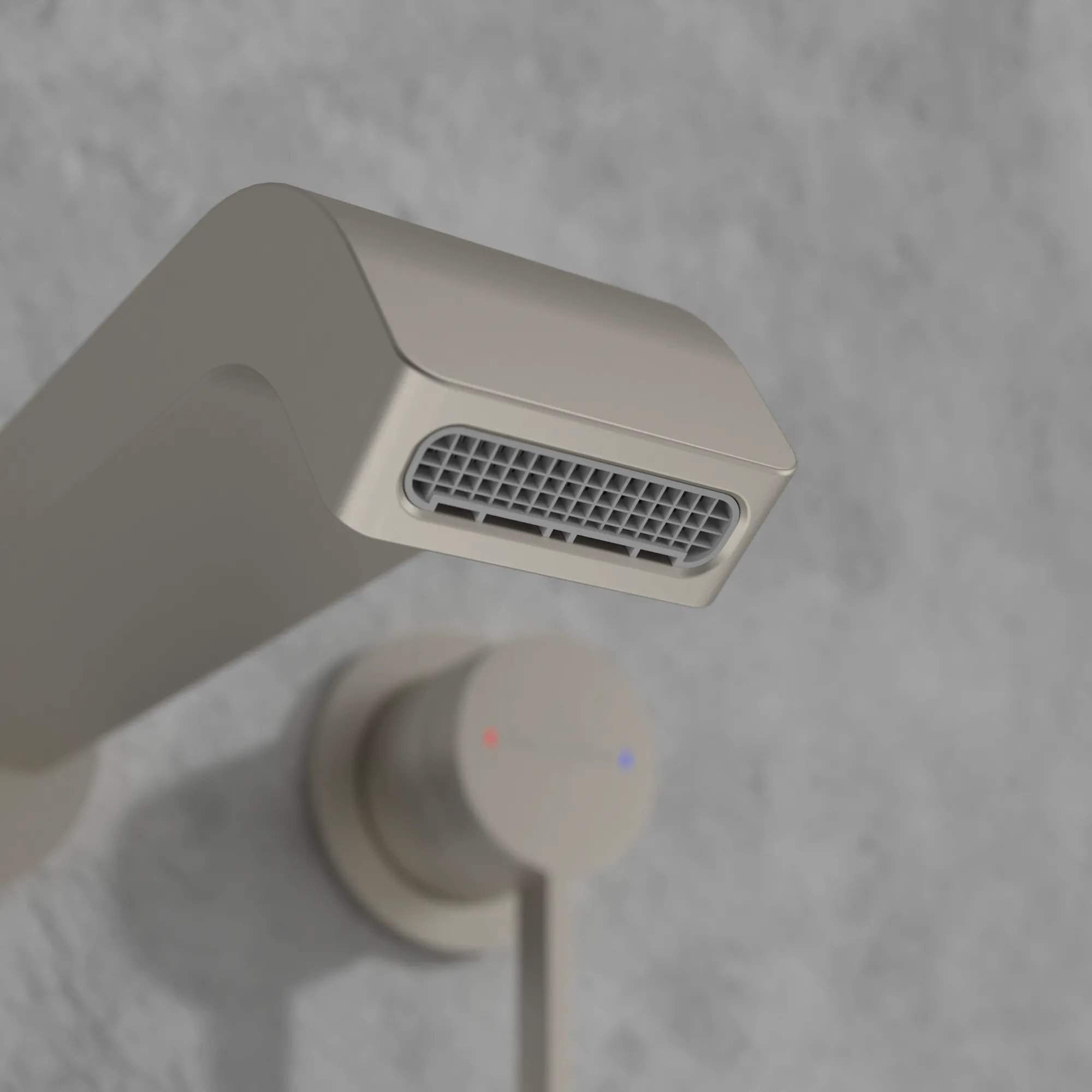 Waschtischauslauf „Dawn“ 20,1 cm in Brushed Nickel Matt Waschtischauslauf „Dawn“ 20,1 cm in Brushed Nickel Matt