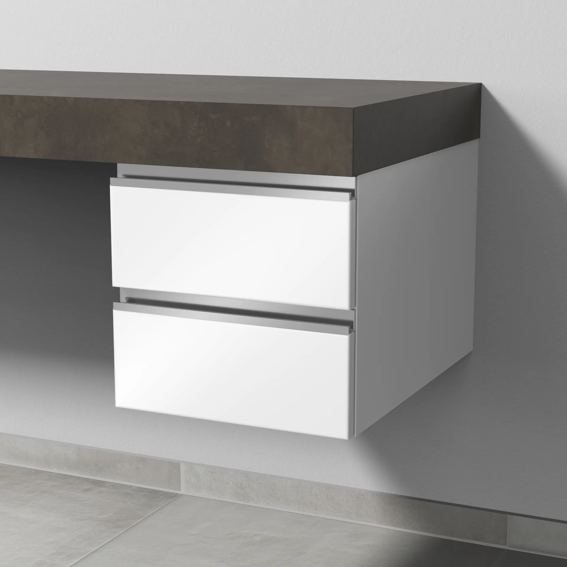 Unterschrank 2morrow (L2210) 340x350x520 Weiß-Matt