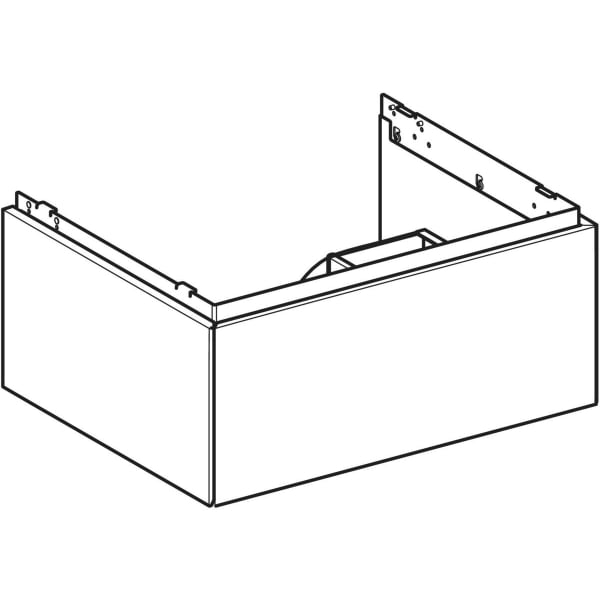 Geberit Waschtischunterschrank „One“ 59,2 × 26,6 × 47 cm