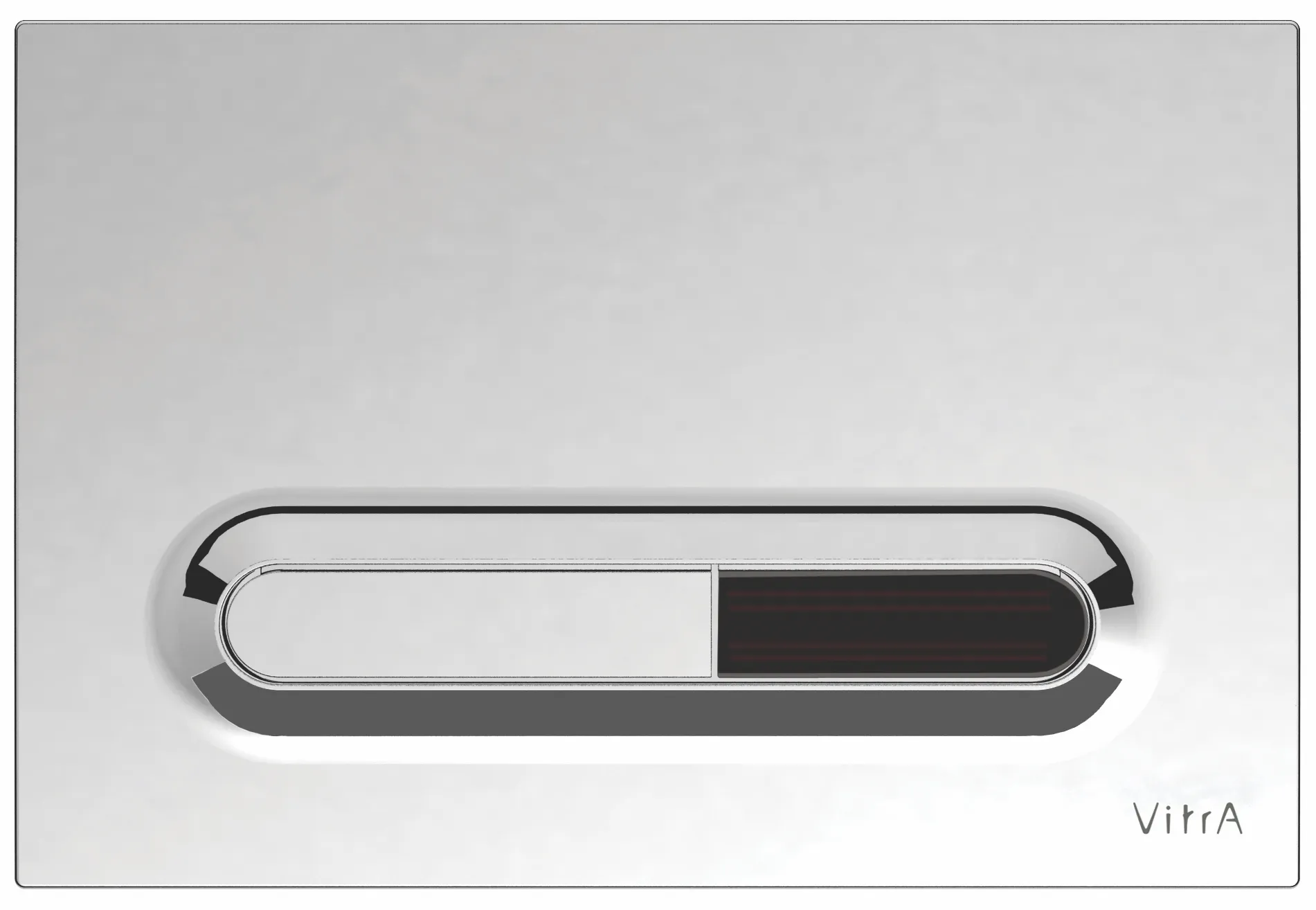 Loop T WC-Betätigungsplatte Touch-Free für 2?Mengen?Spülung Chrom