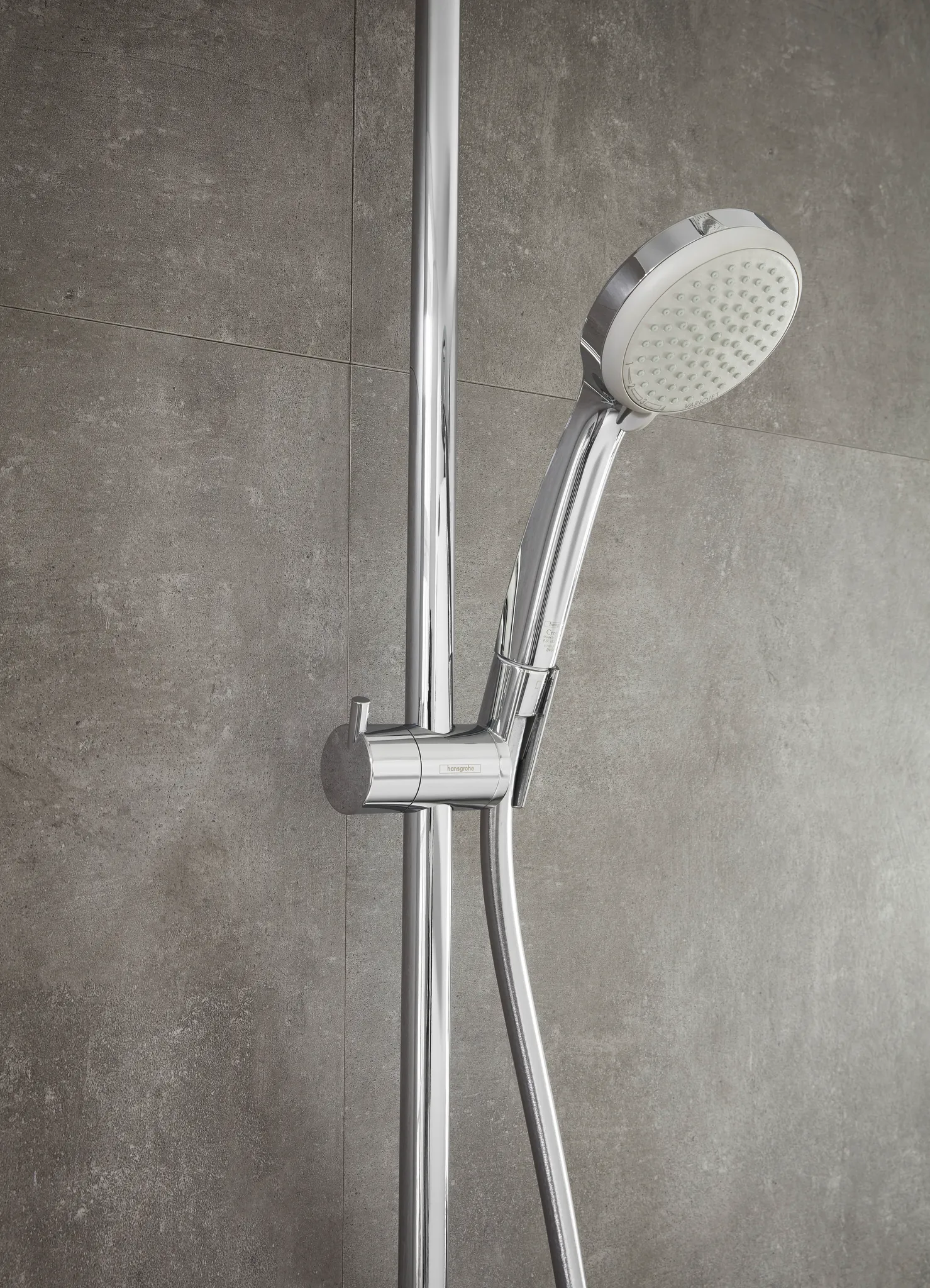 Showerpipe Croma 220 für Dusche chrom mit Thermostat Showerpipe Croma 220 für Dusche chrom mit Thermostat