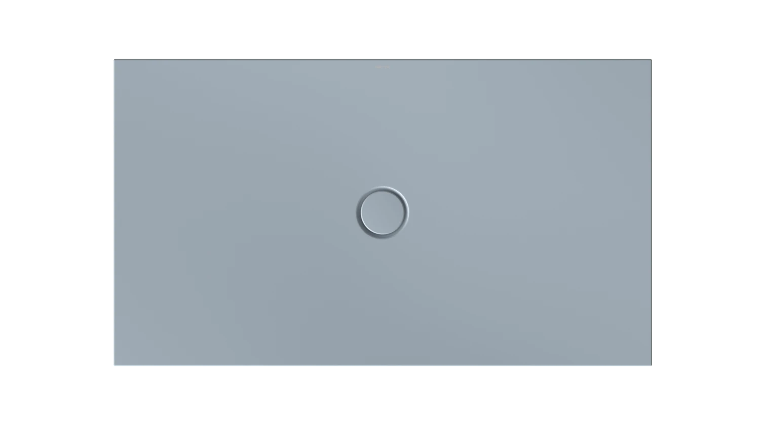Bette rechteck Duschwanne „BetteFloor“ 1400 × 800 mm ohne Oberflächenbeschichtung, ohne Oberflächenveredelung, ohne Wannenträger, in Blue Satin