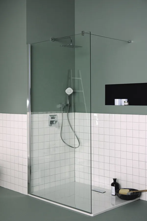 Kopfbrause Idealrain Luxe, 300x200mm, Edelstahl poliert Kopfbrause Idealrain Luxe, 300x200mm, Edelstahl poliert