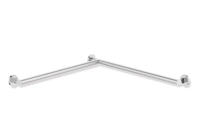 HEWI System 900 Duschhandlauf Edelstahl verchromt links