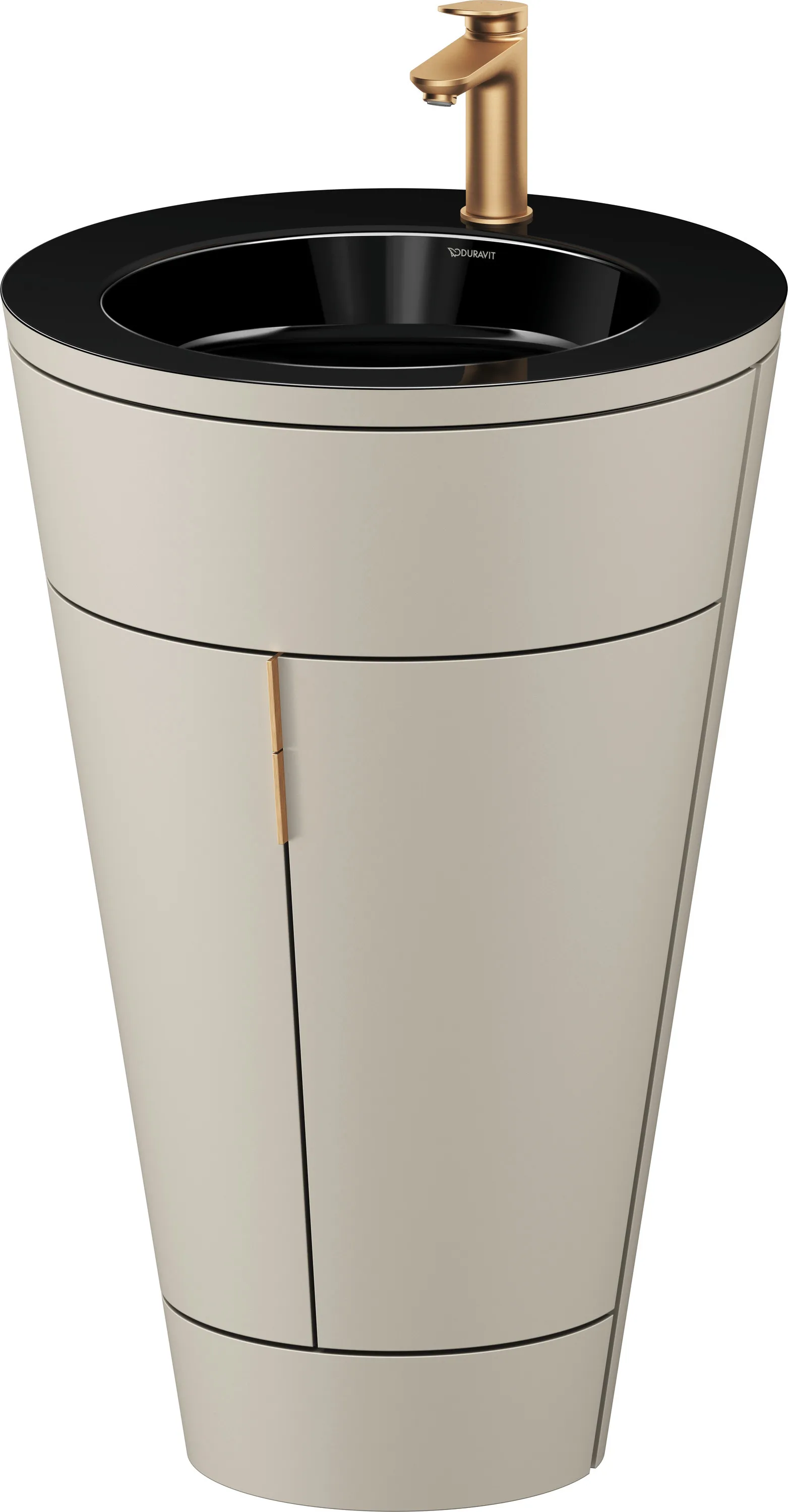 Duravit Waschtischunterschrank bodenstehend „Starck 1“ 56 × 86,4 × 60,5 cm in Schwarz Hochglanz Duravit Waschtischunterschrank bodenstehend „Starck 1“ 56 × 86,4 × 60,5 cm in Schwarz Hochglanz