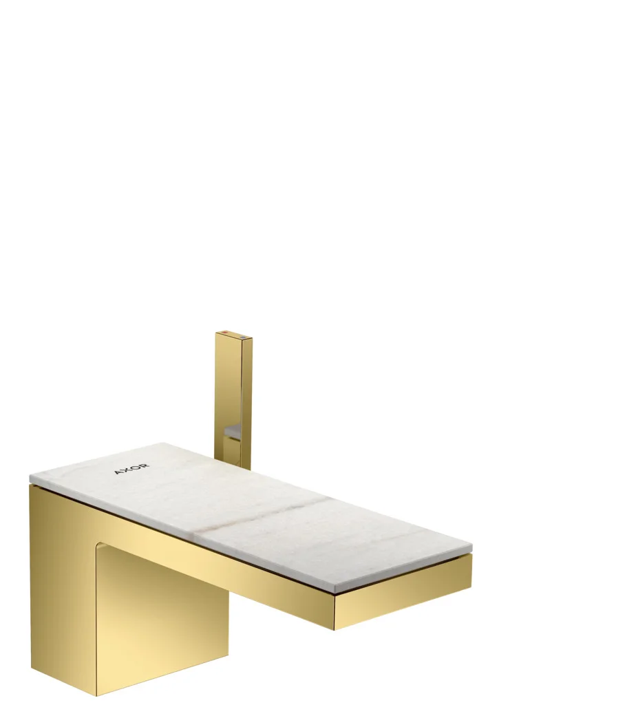Hansgrohe AXOR MyEdition Platte 200 mm Marmor Lasa Covelano Vena Oro abnehmbar Hansgrohe AXOR MyEdition Platte 200 mm Marmor Lasa Covelano Vena Oro abnehmbar