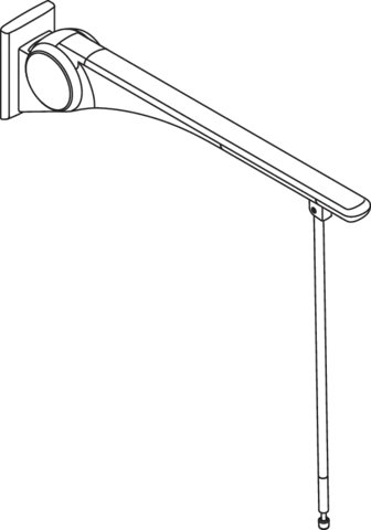 HEWI Stützklappgriff „Serie 802 LifeSystem“ HEWI Stützklappgriff „Serie 802 LifeSystem“