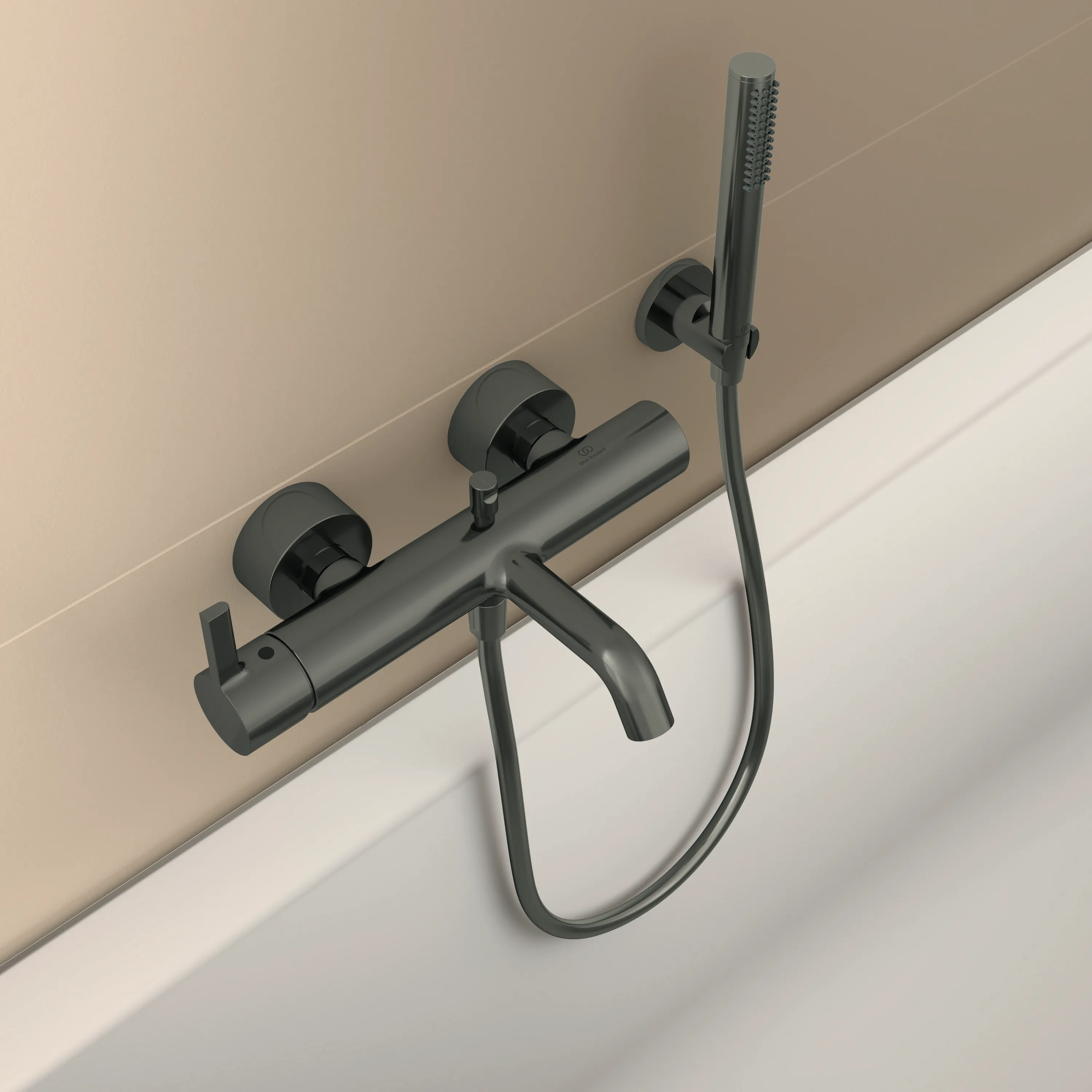 Ideal Standard Badearmatur Aufputz Joy MagneticGrey