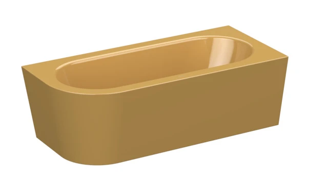 Bette rechteck Badewanne „BetteStarlet V Silhouette“ 175 × 80 cm in Curry