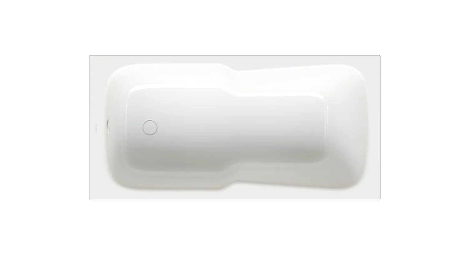 Bette BetteSet Badewanne Rechteck 1500x750x380 mm Weiß glasierter Titan-Stahl Einbau Unterbau Bade-Duschkombination 1-Sitzer