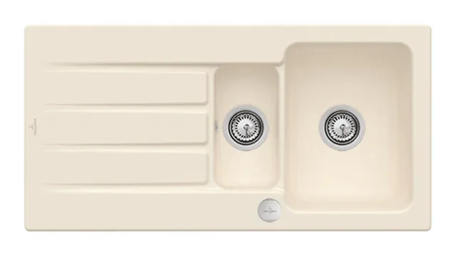 Villeroy & Boch Einbau-Küchenspülbecken „Architectura“ 60 XR 1000 × 510 × 220 mm in Ivory Villeroy & Boch Einbau-Küchenspülbecken „Architectura“ 60 XR 1000 × 510 × 220 mm in Ivory