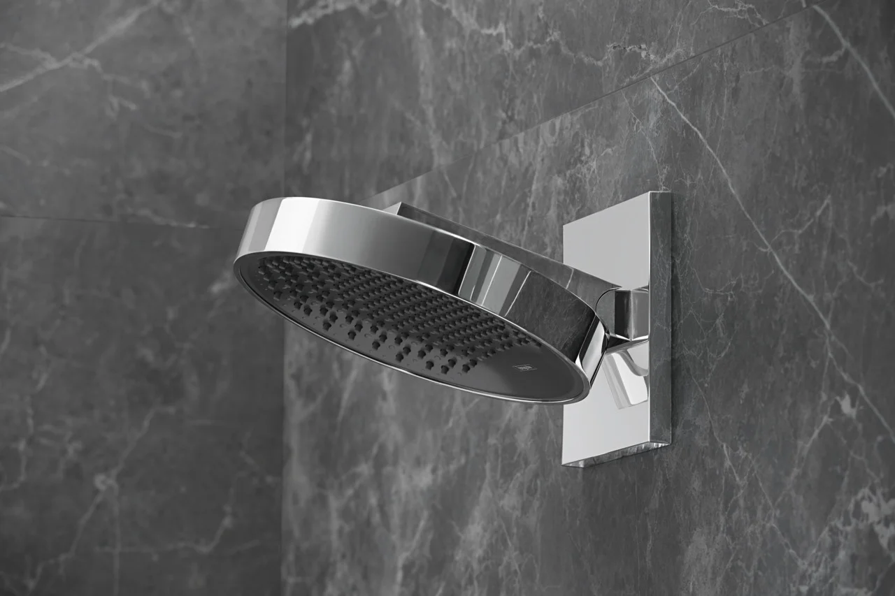 Hansgrohe Rainfinity Kopfbrause 250 mm, 1 Strahl, Chrom, Wandmontage