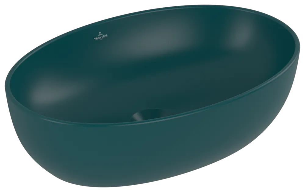 Villeroy & Boch Aufsatzwaschtisch „Artis“ 480 × 325 × 135 mm in Teal