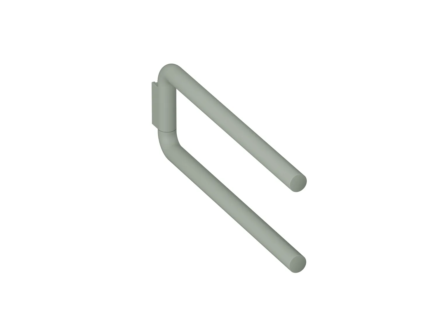 HEWI Handtuchhalter „Serie 477“ 2,8 × 16 × 2,8 cm in Felsgrau HEWI Handtuchhalter „Serie 477“ 2,8 × 16 × 2,8 cm in Felsgrau