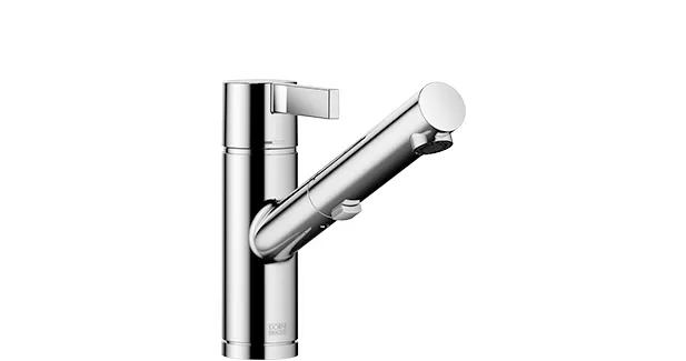 Einhebelmischer Pull-out mit Brausefunktion ENO Chrom 33871760