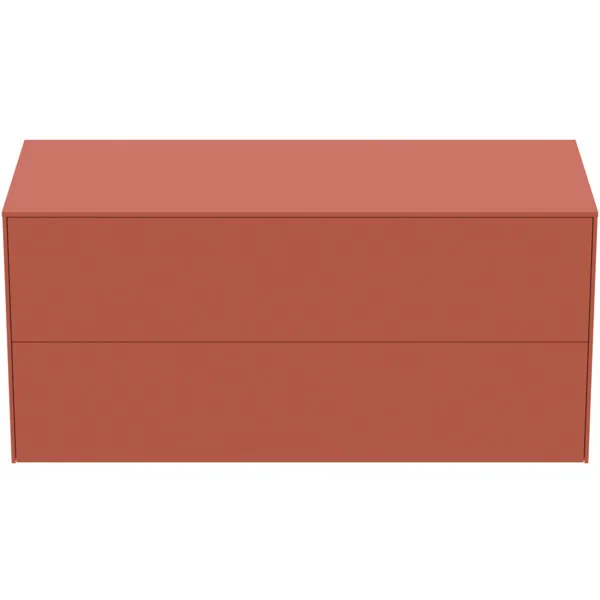 Ideal Standard Waschtischunterschrank „Conca“ 120,2 × 55 × 50,5 cm Sunset matt lackiert