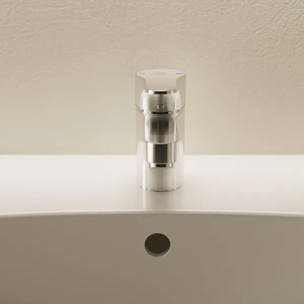 Ideal Standard Waschtischarmatur H60 Cerabase ohne Ablaufgarnitur, Ausladung 106mm, Chrom Ideal Standard Waschtischarmatur H60 Cerabase ohne Ablaufgarnitur, Ausladung 106mm, Chrom