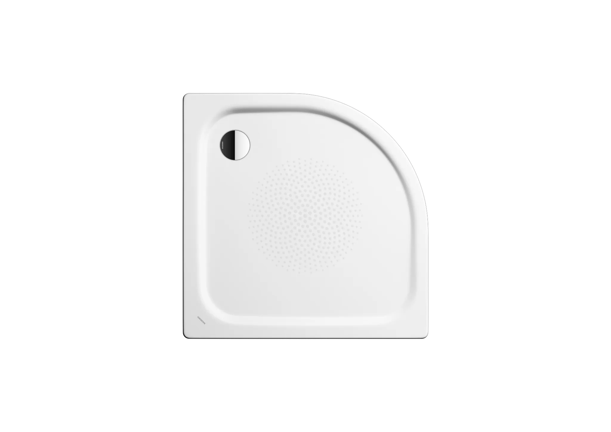 Kaldewei viertelkreis Duschwanne „Zirkon“ 75 × 90 cm in manhattan mit Antislip Kaldewei viertelkreis Duschwanne „Zirkon“ 75 × 90 cm in manhattan mit Antislip