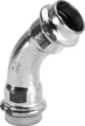 „Prestabo“ 45°-Bogen unlegiert, verzinkt 22 mm VdS-Zulassung „Prestabo“ 45°-Bogen unlegiert, verzinkt 22 mm VdS-Zulassung