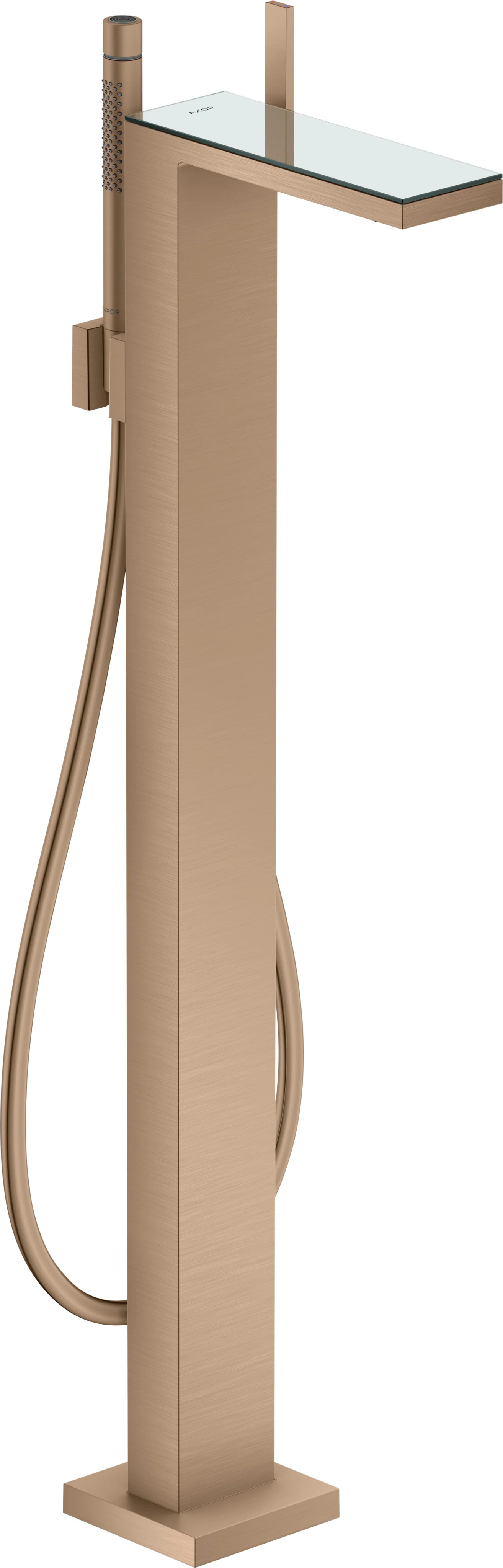 Hansgrohe AXOR MyEdition Platte 245 Glas – abnehmbar, 245 mm Länge Hansgrohe AXOR MyEdition Platte 245 Glas – abnehmbar, 245 mm Länge