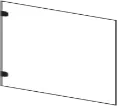 freistehende Seitenwand bis 100 x 200 cm (B × H)