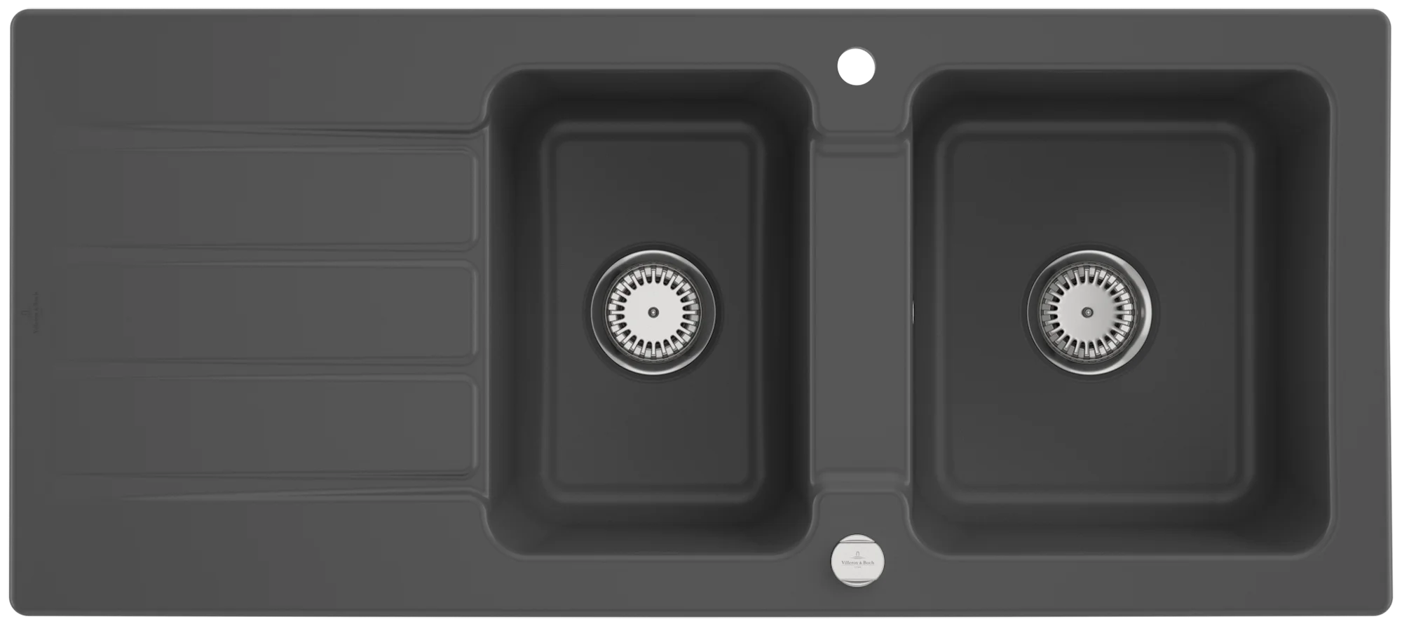 Villeroy & Boch Architectura 80 Einbauspüle, 1160x510mm, Graphite CeramicPlus