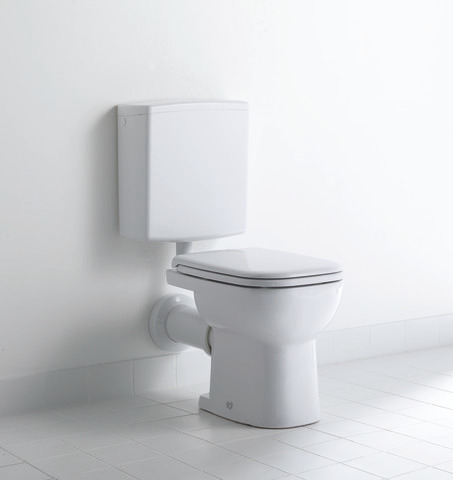 Stand-Tiefspül-WC „D-Code“ 35 × 38,5 × 48 cm 