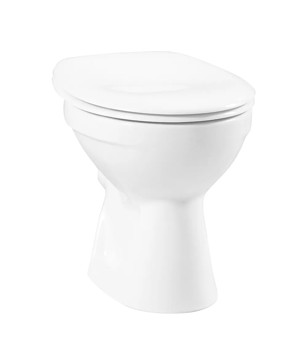 VitrA norm Tiefspüler-Stand-WC 36 x 46 cm Abgang waagerecht Open Back Weiß Hochglanz VitrA norm Tiefspüler-Stand-WC 36 x 46 cm Abgang waagerecht Open Back Weiß Hochglanz