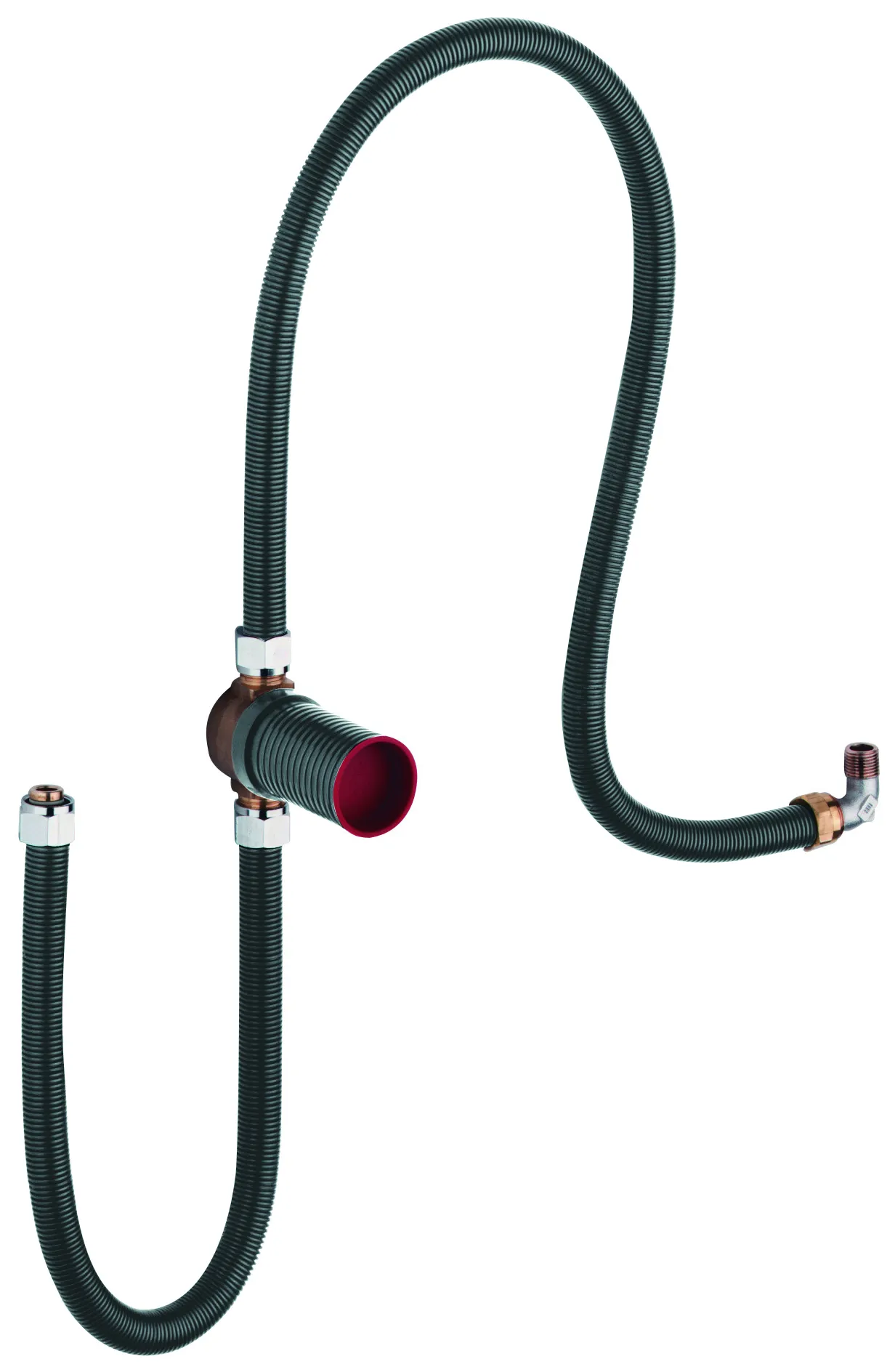 Anschlussgarnitur Talentofill 28995, DN 20, mit 3,5 m-flexiblem Anschlussrohr (2 teilig) Anschlussgarnitur Talentofill 28995, DN 20, mit 3,5 m-flexiblem Anschlussrohr (2 teilig)