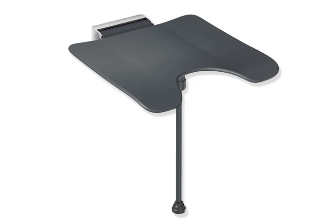 Klappsitz „System 900“ in Anthrazitgrau Klappsitz „System 900“ in Anthrazitgrau