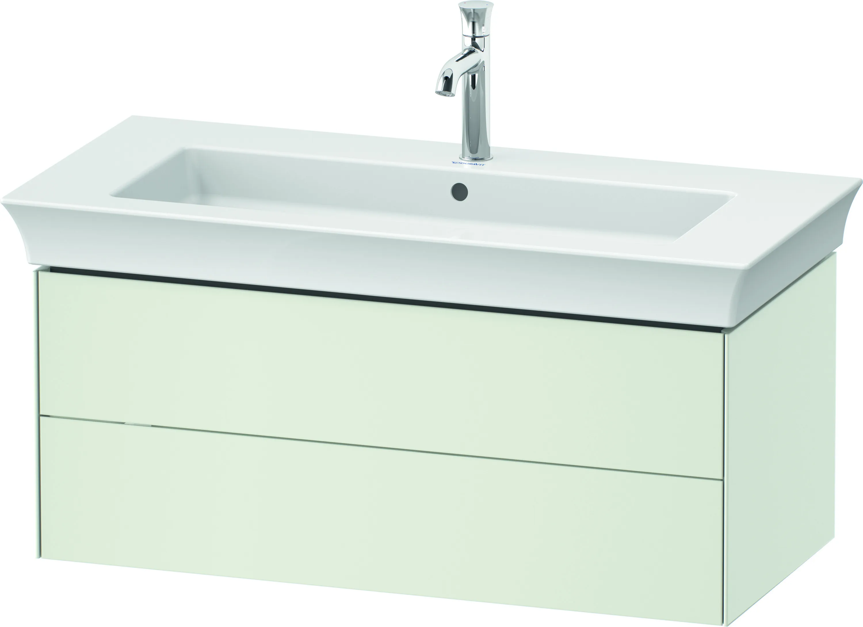 Duravit Waschtischunterschrank „White Tulip“, mit Beleuchtung