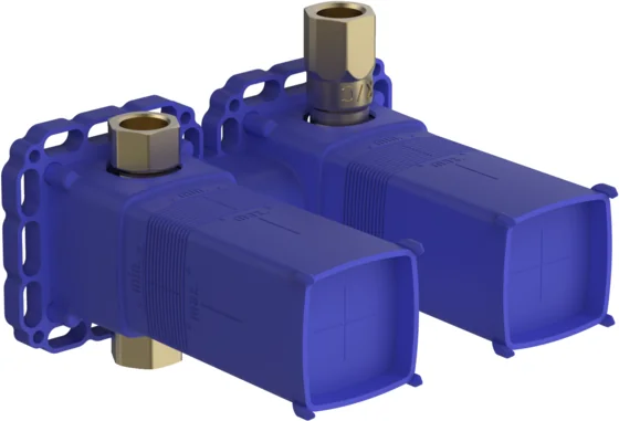 HansaMATRIX UP-Rohbauset Bade- und Brausearmatur HansaMATRIX 4.0 Kartusche 4401 DN15, Wandmontage für Unterputz-Einbaukörper HansaMATRIX UP-Rohbauset Bade- und Brausearmatur HansaMATRIX 4.0 Kartusche 4401 DN15, Wandmontage für Unterputz-Einbaukörper