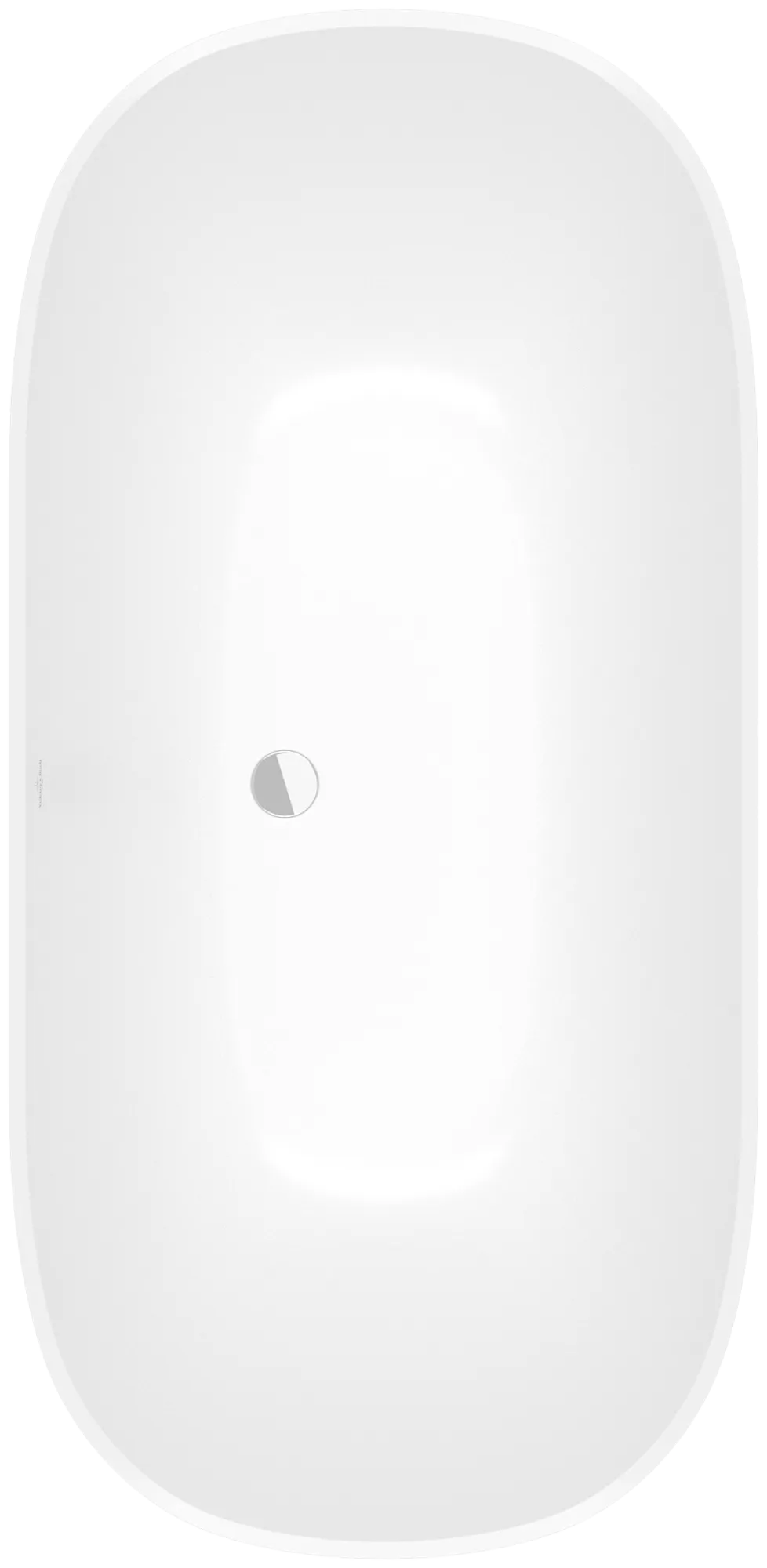 Villeroy & Boch Antheus Badewanne Freistehend, Stone White, 1550 x 750 mm