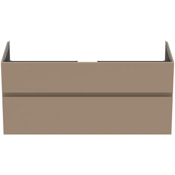 Ideal Standard Waschtischunterschrank „Finesse“ 120 × 55 × 50,5 cm Greige matt Ideal Standard Waschtischunterschrank „Finesse“ 120 × 55 × 50,5 cm Greige matt