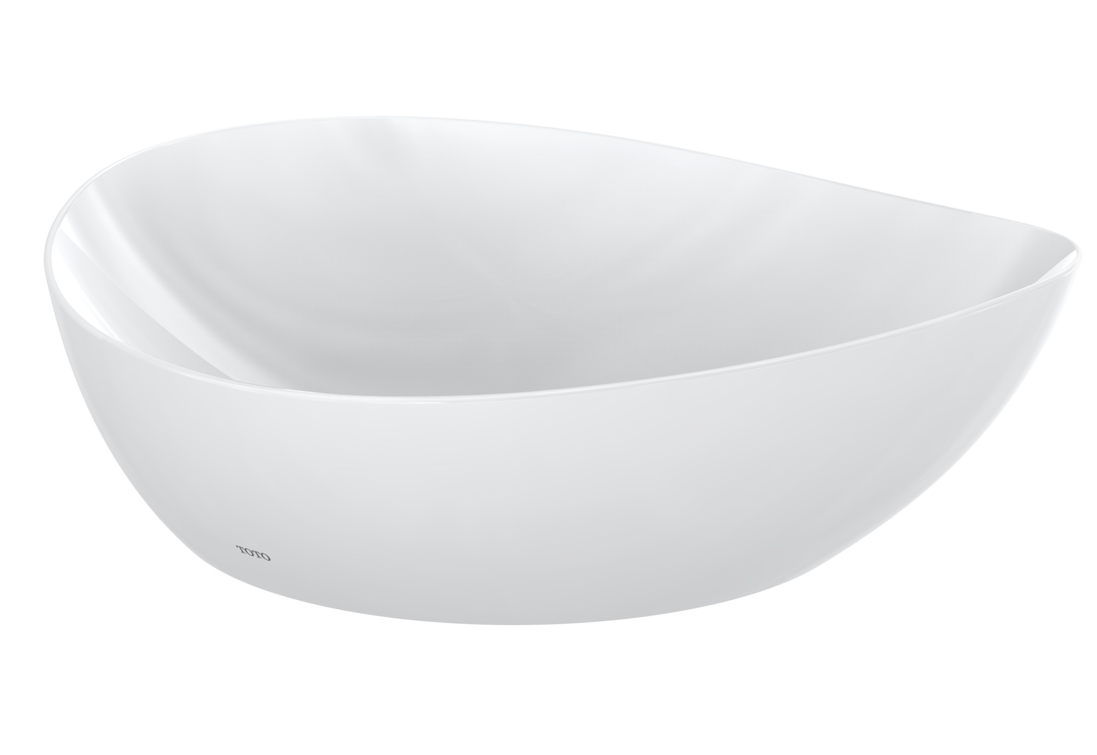 Toto Aufsatzwaschtisch „TA“ 460 × 420 × 177 mm in weiß Toto Aufsatzwaschtisch „TA“ 460 × 420 × 177 mm in weiß