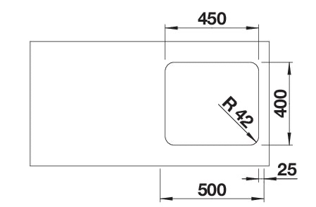BLANCO SOLIS 450-U BLANCO SOLIS 450-U