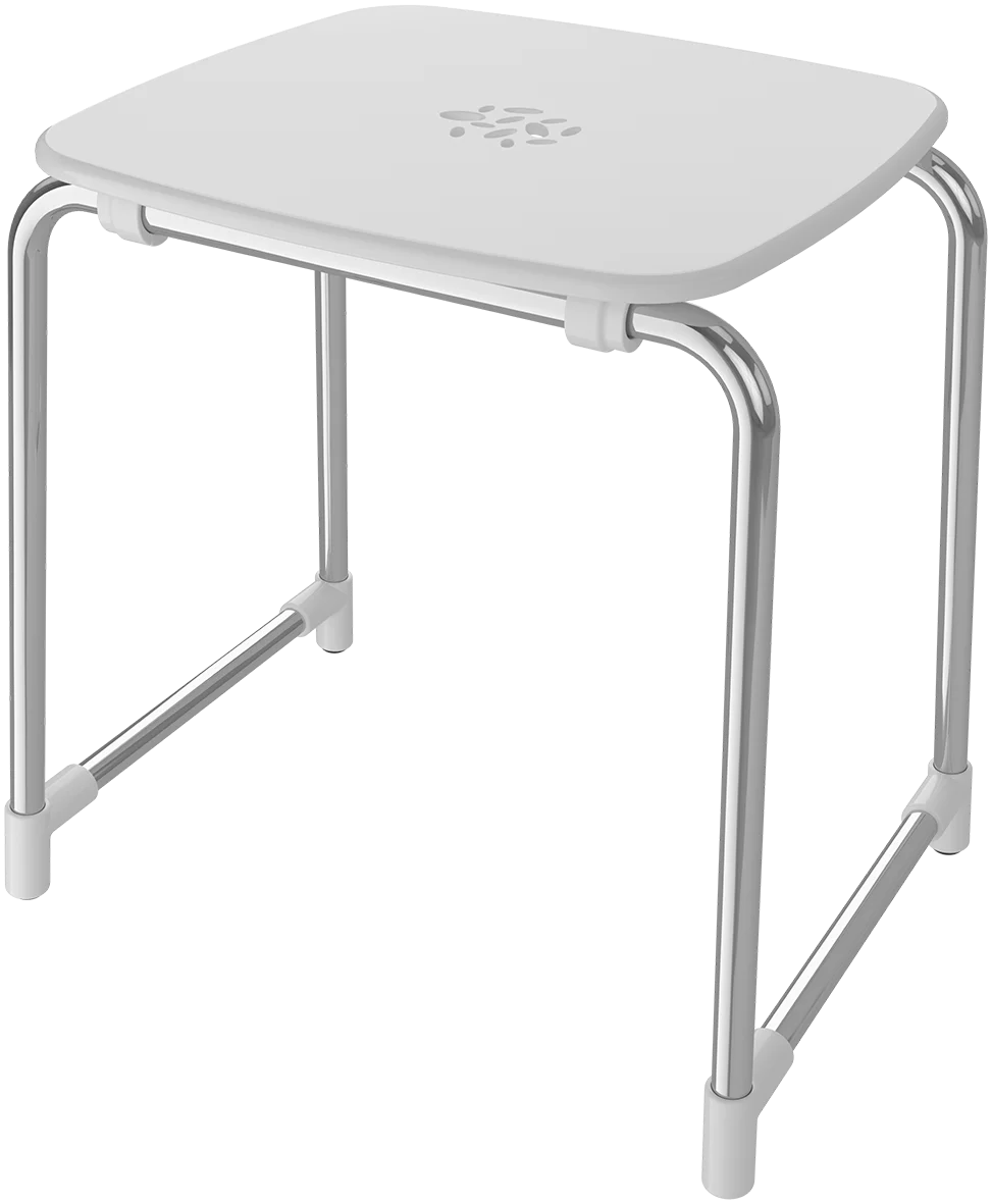 Villeroy & Boch ViCareUNIVERSAL 921704 Badhocker, Aluminium, 440 x 425 x 330 mm
