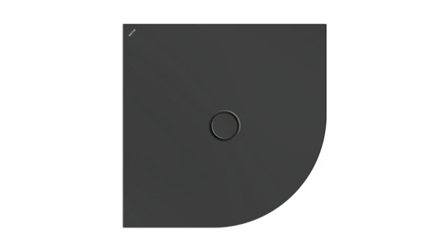 Bette viertelkreis Duschwanne „BetteFloor Corner“ 90 × 90 cm in Slate